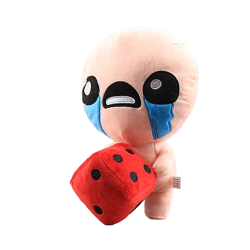 Мягкая игрушка Isaac с кубиком - The Binding of Isaac 30 см 1pcs game the binding of isaac plush toy afterbirth rebirth cartoon cute isaac stuffed doll sleeping pillow cosplay fans gifts