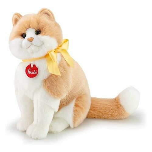 Мягкая игрушка Кот Чарли Trudi 21 см сидит