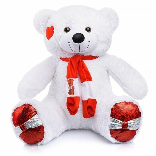 Мягкая игрушка Пушистик Медведь Елисей 60х55х40 см