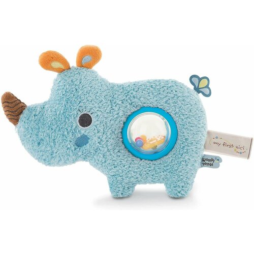 NICI Мягкая игрушка-активити Носорог Мануффи, 20 см 46582 носорог