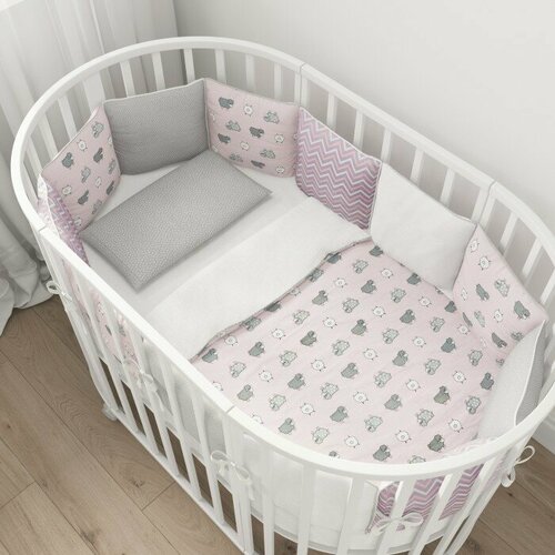 Happy Sheep (4 предмета) Pink