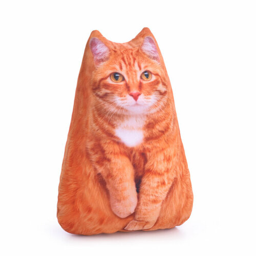 Игрушка антистресс Кот рыжий 20 см 453₽