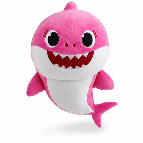 Мягкая игрушка WowWee 61272 Baby Shark Мама Акула 45 см мягкая игрушка wow wee мама акула baby shark 15 см 61413