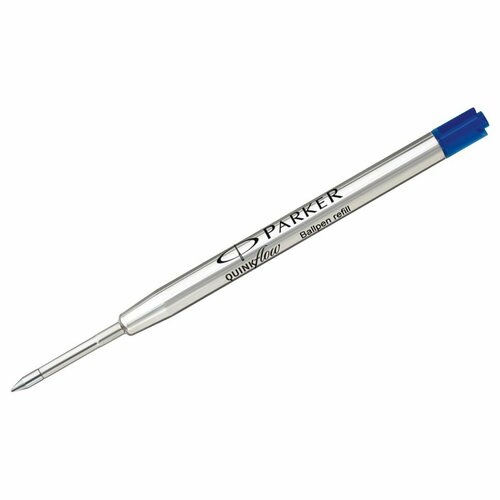 Стержень шариковый объемный Parker QuinkFlow Ball Point синий, 98мм, 1,2мм, метал. корпус, блистер