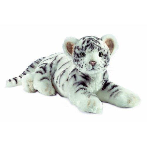 Hansa Детеныш белого тигра лежачий 36 см арт 4754 мягкая игрушка hansa детёныш белого тигра лежащий 54 см белый