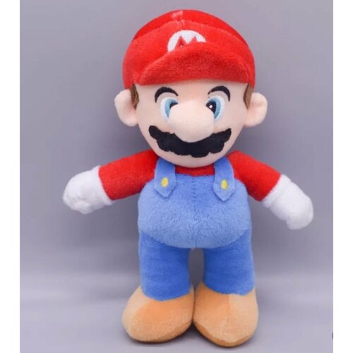 Мягкая игрушка Марио Super Mario мягкая плюшевая игрушка марио из видеоигрыsuper mario 25 см