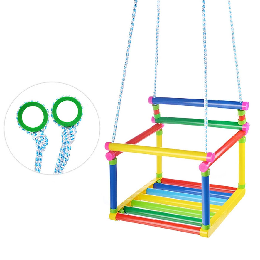 фото Качели детские подвесные пластмасса