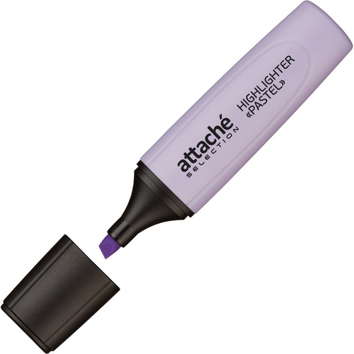 Attache Selection Маркер выделитель текста Attache Selection Pastel, 1-5мм, фиолетовый attache selection клей маркер 1162697 1 шт 6 г