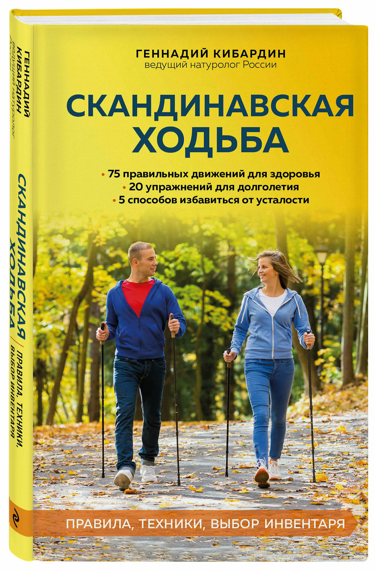 Кибардин Г. М. Скандинавская ходьба: правила техники выбор инвентаря