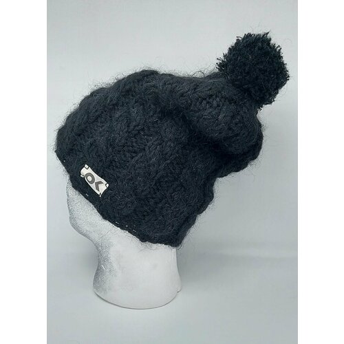 фото Шапка ok, размер onesize, черный