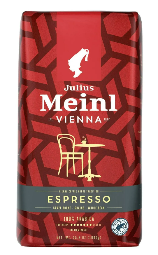 Кофе в зернах 1 кг для кофемашин 100% арабика Эспрессо Julius Meinl - фотография № 14