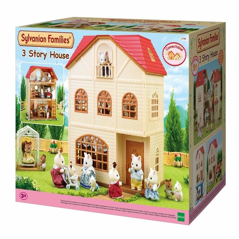 Sylvanian Families Набор Трехэтажный дом, 2745