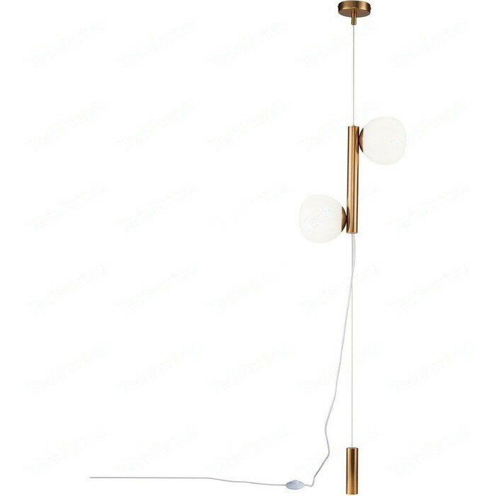 Напольный светильник MAYTONI Erich MOD221FL-01G, E14, 80 Вт, высота: 155 см, латунный Hoff - фото №8