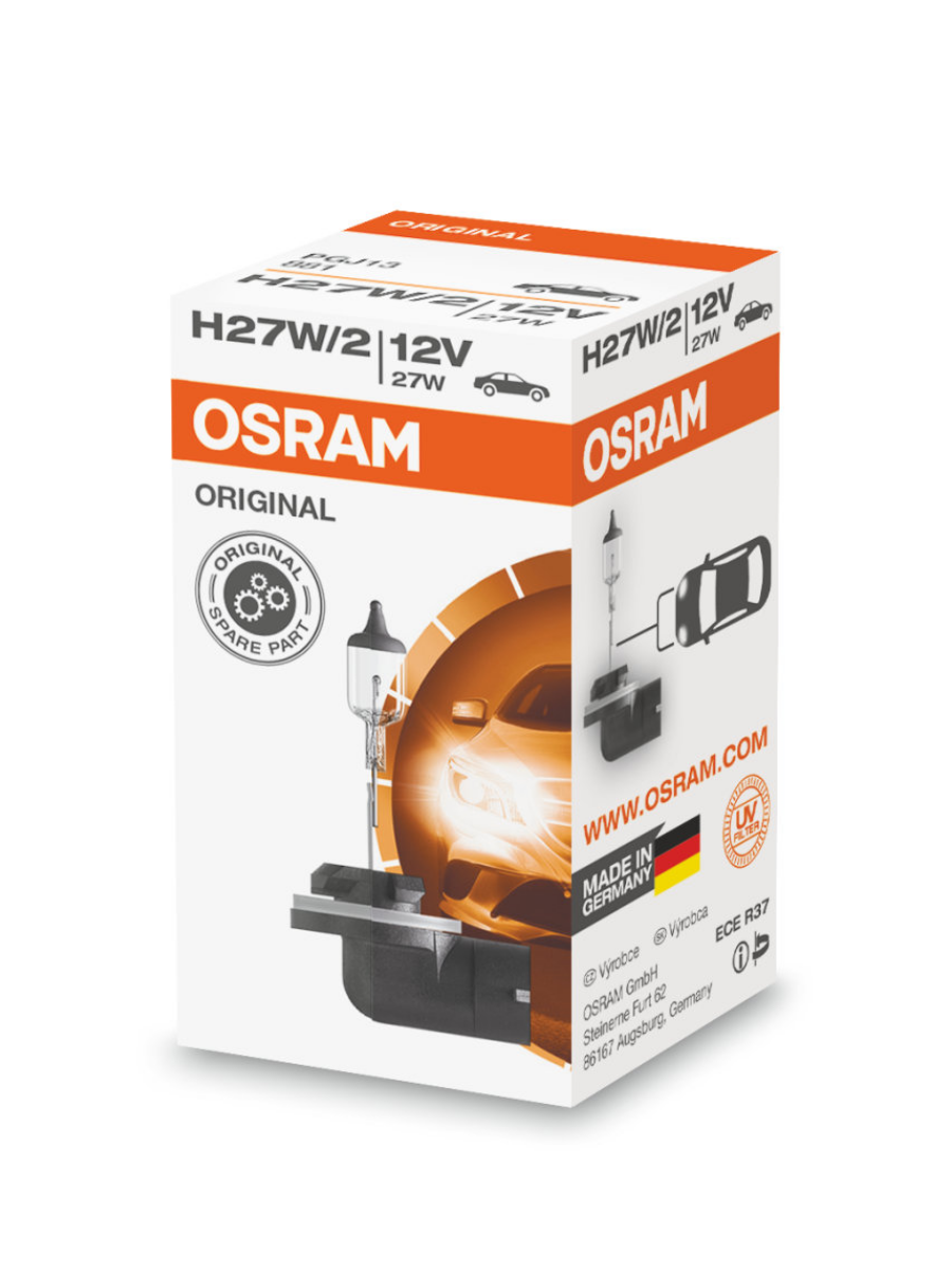 Галогенная лампа Osram H27/2 (27W 12V) Original Line 1шт