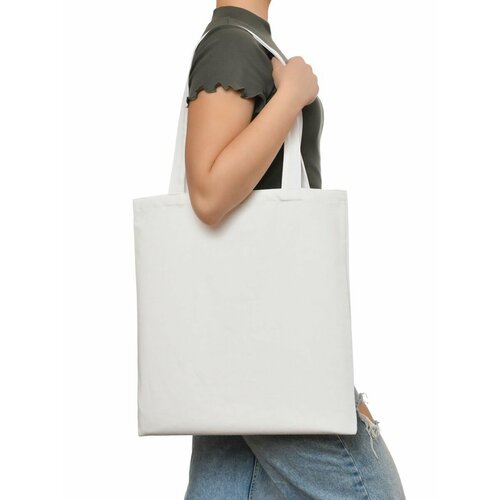 Сумка  шоппер , белый