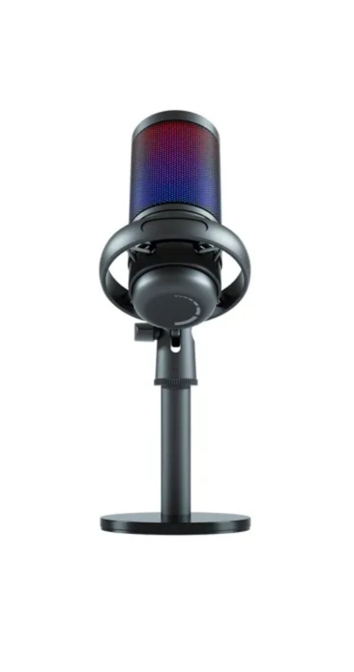 Конденсаторный RGB USB-микрофон . Игровой микрофон для стриминга, подкастов, записи, для Twitch — фото 1