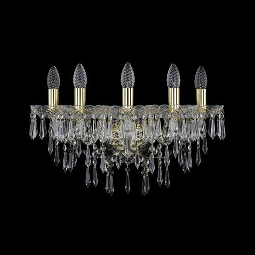 Хрустальная бра 1403B/5/160/XL G Bohemia Ivele Crystal