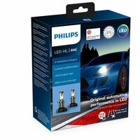 Лампы автомобильные светодиодные PHILIPS H4 X-treme Ultinon LED gen2 5800K (2 шт.) PHILIPS-11342XUWX2