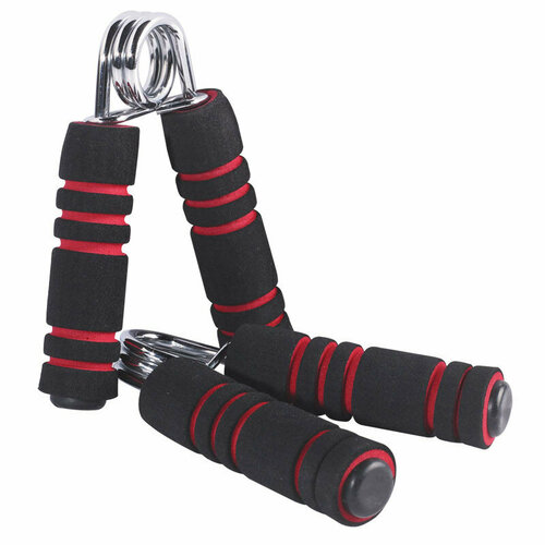 Эспандер кистевой 2 шт TORRES PL5019 15 кг ЧерныйКрасный 481₽
