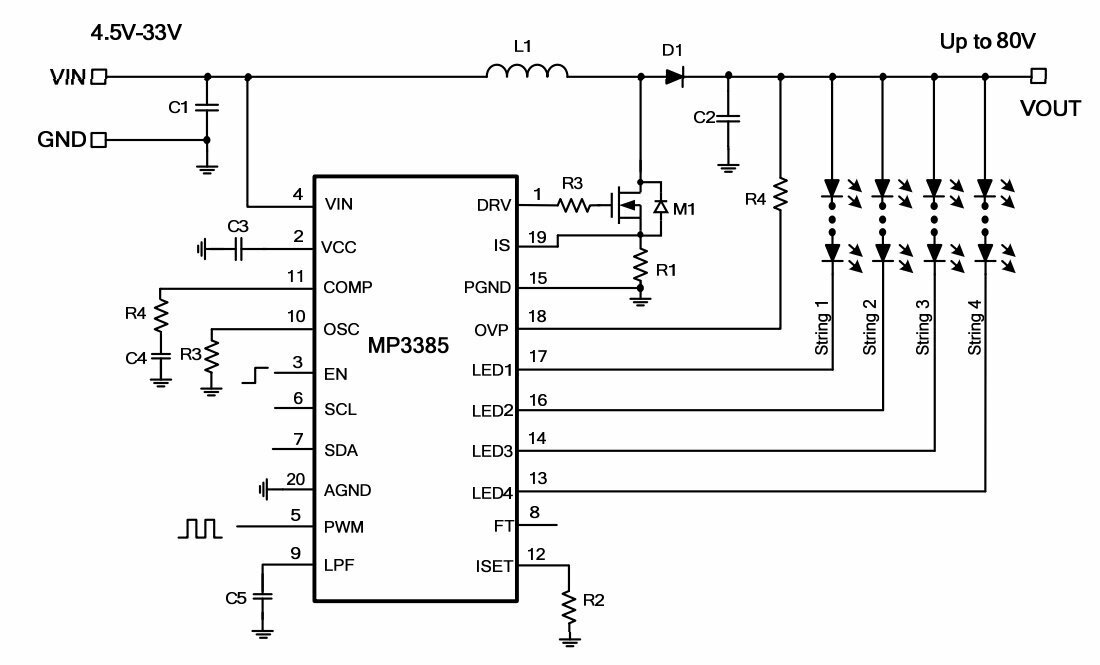 Микросхема MP3385GF-LF-Z