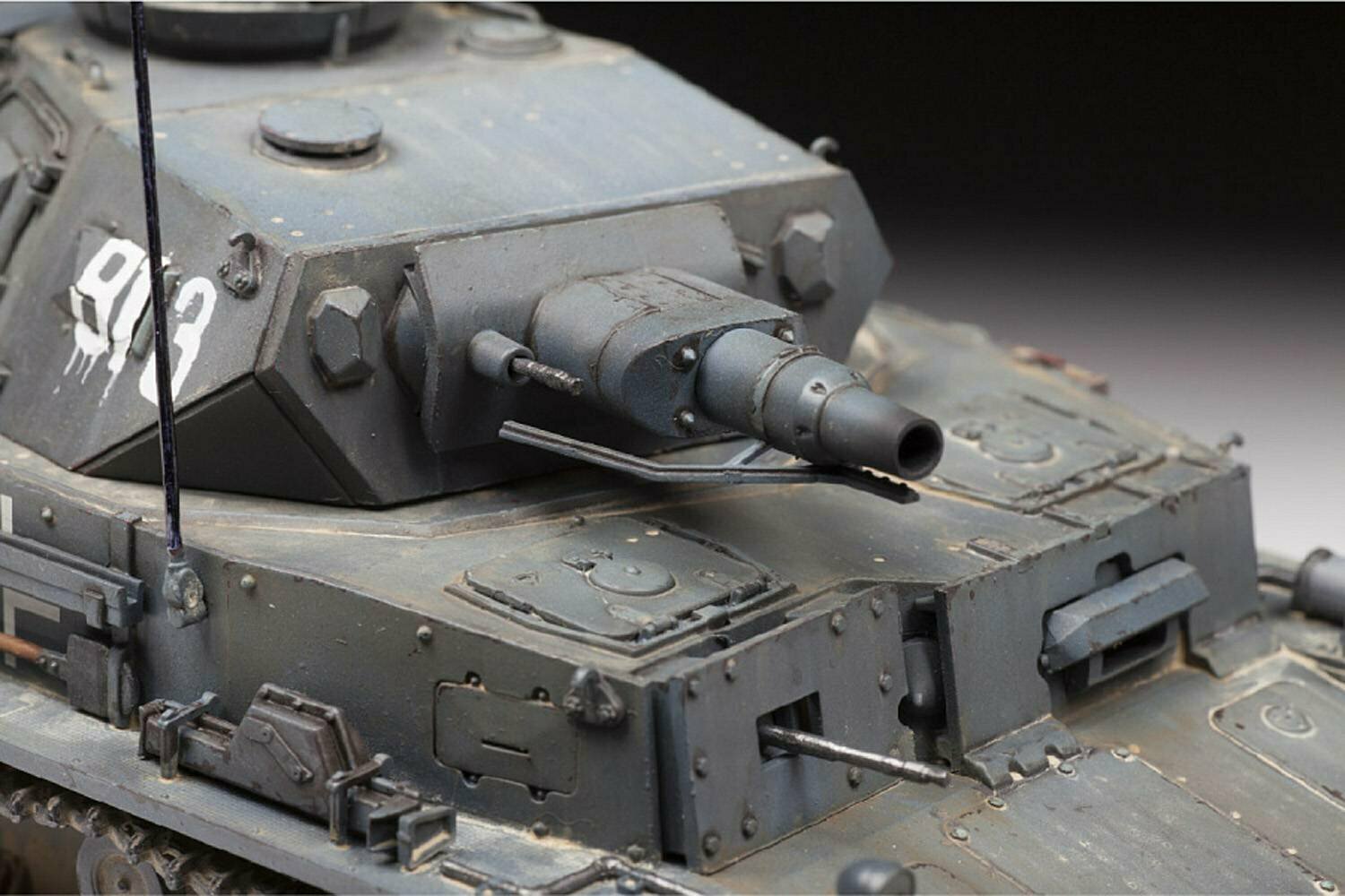 Модель сборная Немецкий средний танк Т-IVE - Zvezda [3641з] - фотография № 5