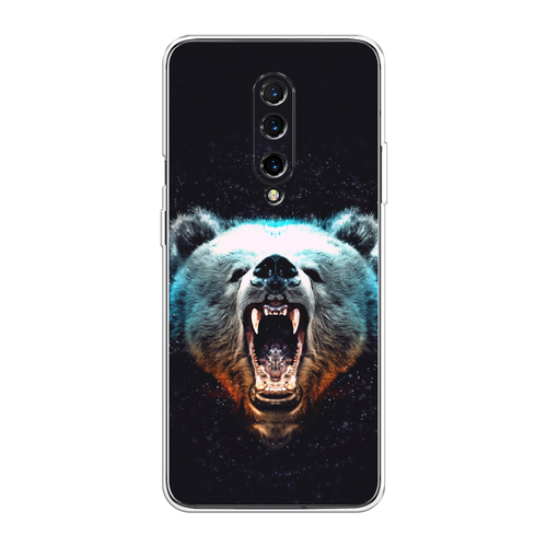 Силиконовый чехол на OnePlus 8 / ВанПлас 8 Медведь