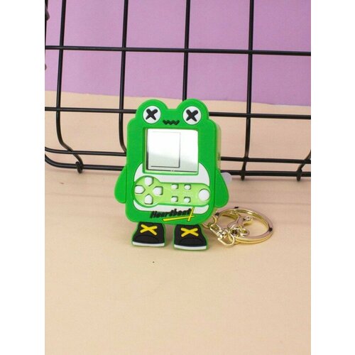 Брелок-игра тетрис Frog, light green