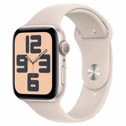 Apple Умные часы Apple Watch SE 44mm Aluminum Case (2023) (Сияющая звезда)