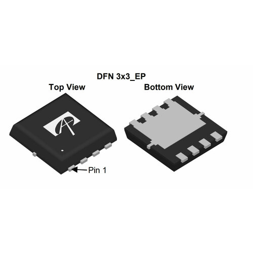 Микросхема AON7401 P-Channel MOSFET 30V 35A DFN3x3EP