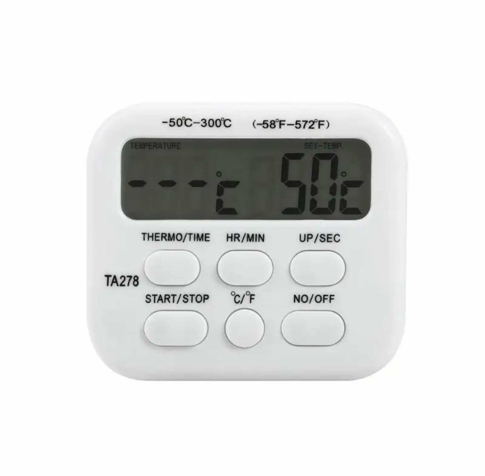 Электронный цифровой термометр с металлическим щупом - фотография № 3
