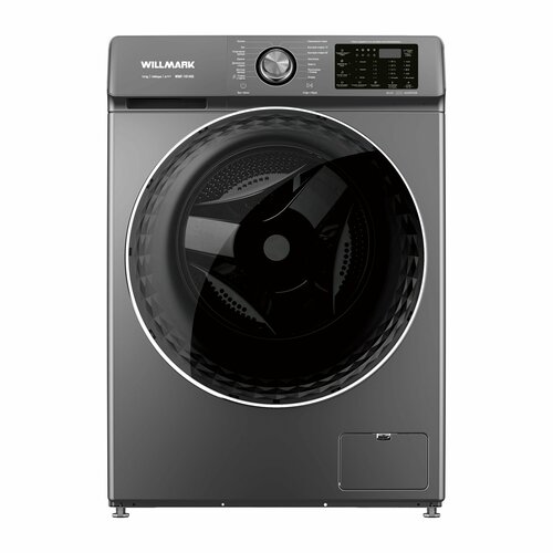 Стиральная машина WILLMARK WMF-1014IG 10 кг1400 об14 реж инверт ст паром А графит 4459000₽