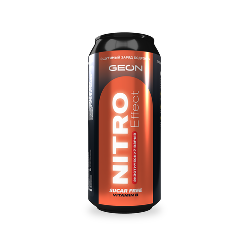 Энергетический напиток GEON™ Nitro Effect, Экзотический взрыв 500 мл 20 шт