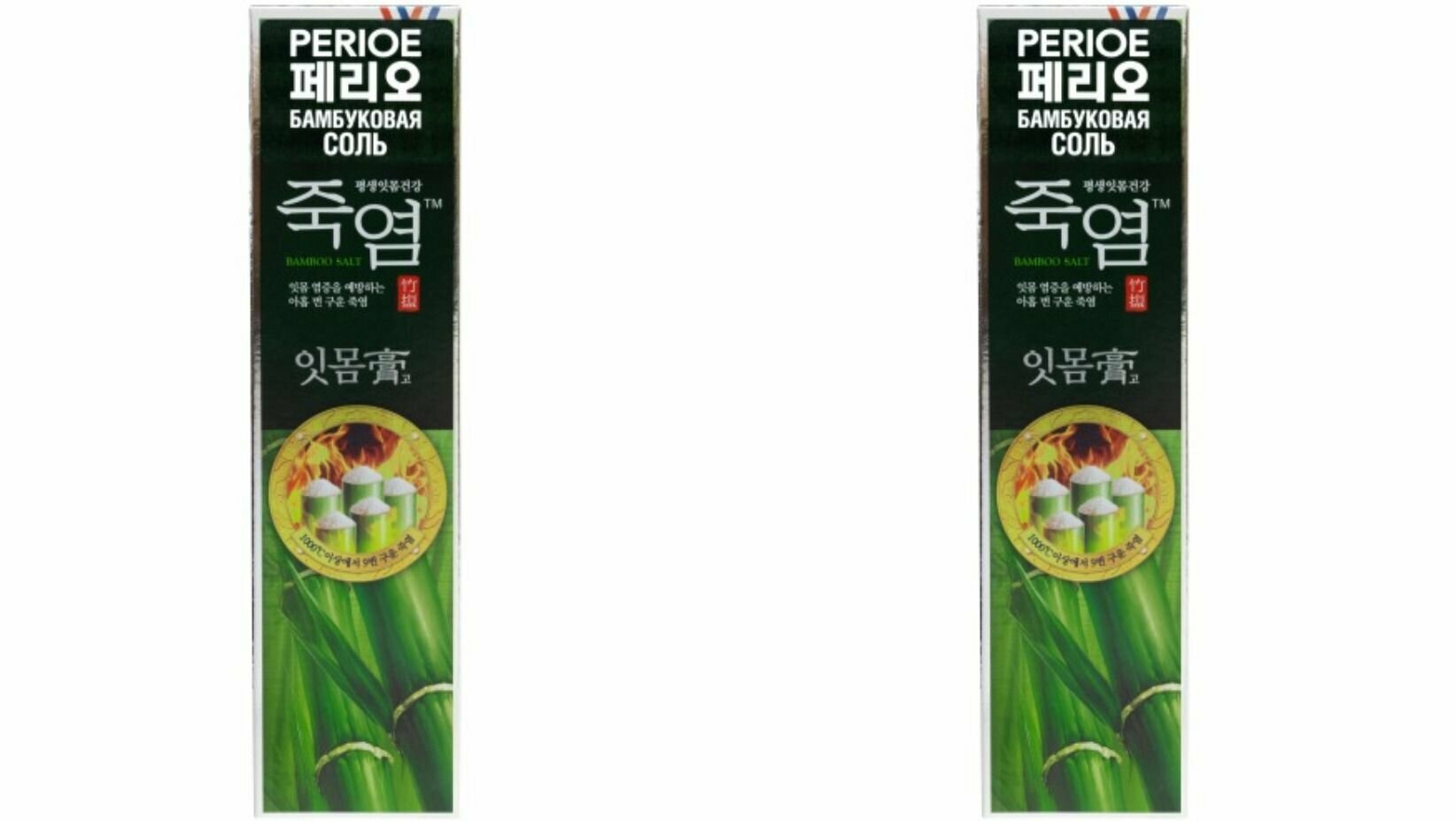 Perioe Зубная паста с бамбуковой солью bamboosalt gumcare для профилактики проблем с деснами,120 г,2 шт