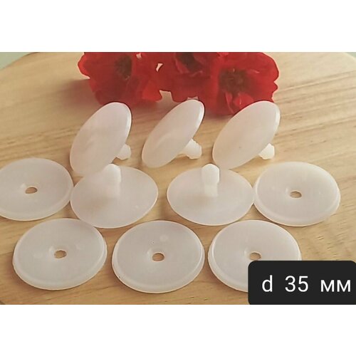 Суставы с диском для игрушек , пластиковые d 35 мм