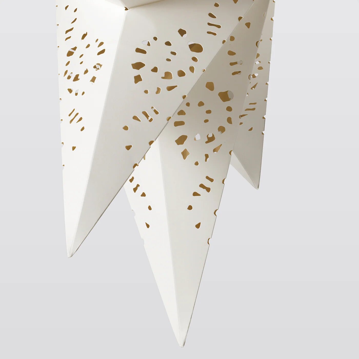 Икеа строла, звезда абажур, белое кружево, 70 см - фотография № 2