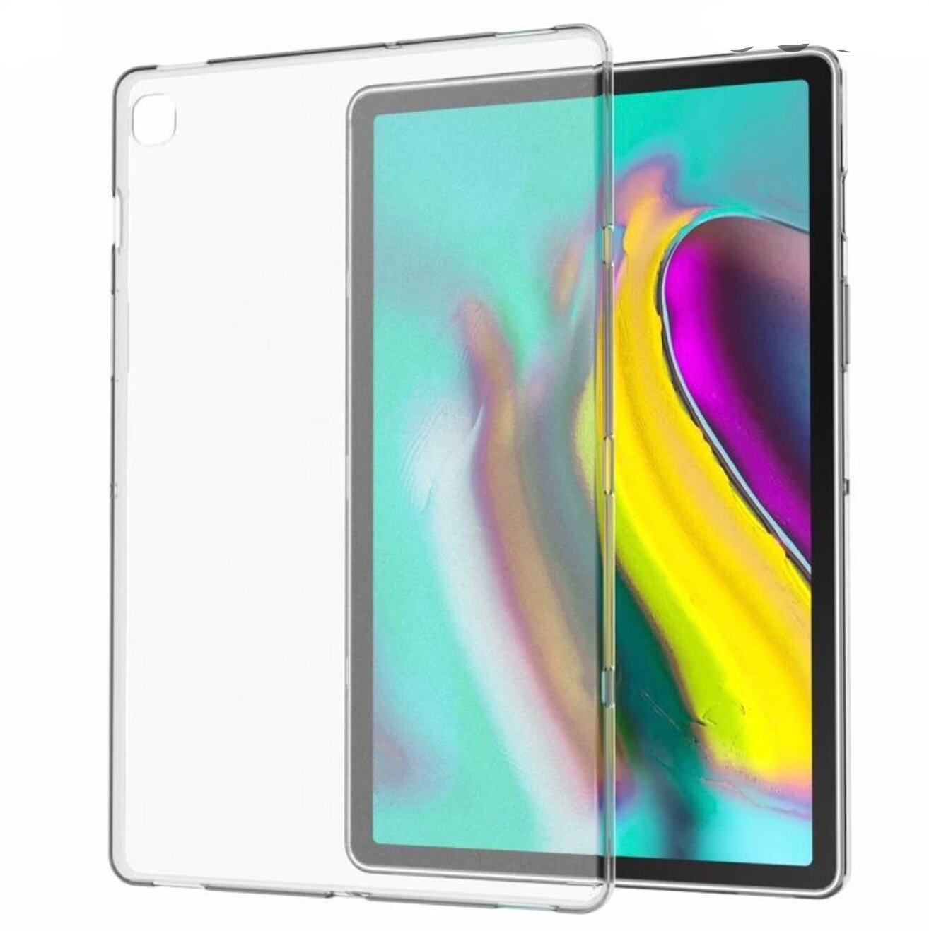 Чехол панель-накладка MyPads для Samsung Galaxy Tab S5e 10.5 SM-T720 / T725 (2019) ультра-тонкая полимерная из мягкого качественного силикона белая