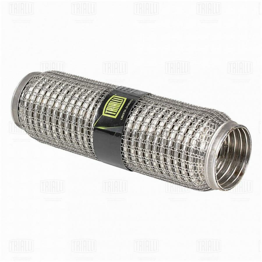 Виброкомпенсатор выхлопной трубы (Гофра) 64x280 Hydra/Wire Mesh (нерж. сталь) TRIALLI - фото №1