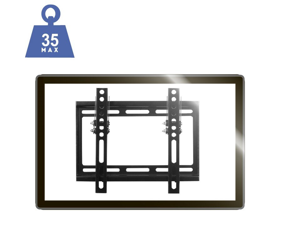 KRONOS Кронейн для телевизора 32"-55"наклонный