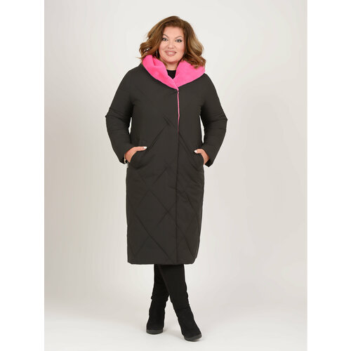 фото Куртка karmelstyle, размер 50, черный