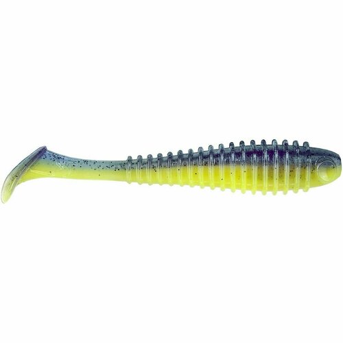 Виброхвост NORSTREAM Tubby Daddy 6.5" (3 шт.) цв. 04 Blue-Yellow