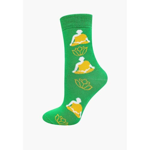 фото Носки big bang socks, размер 35-39, зеленый