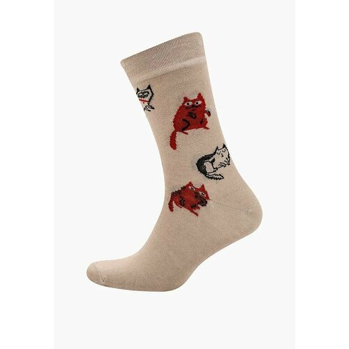 фото Носки big bang socks, размер 35-39, бежевый