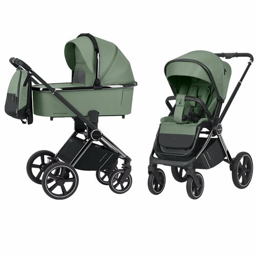 Коляска 2 в 1 Carrello Ultimo CRL-6511 Forest Green CHROME