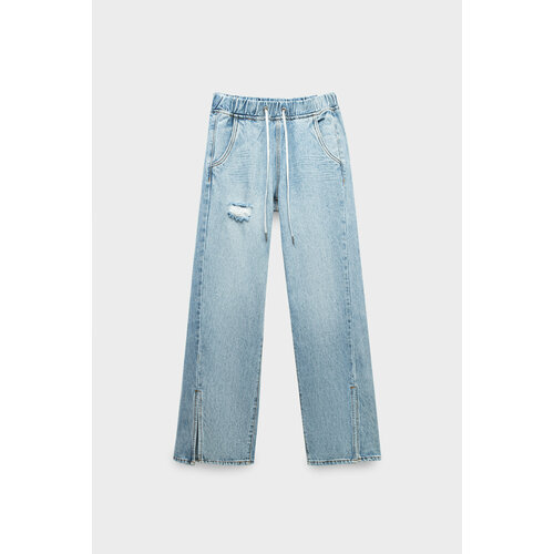 Джинсы  One Teaspoon, размер 44, голубой