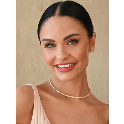 Чокер ANSHEL, алмазный полуфабрикат, длина 34 см, желтый