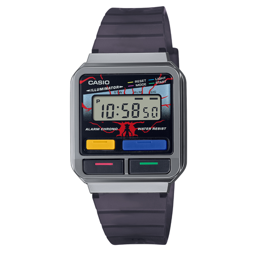 Наручные часы CASIO Vintage A120WEST-1A, черный, серый