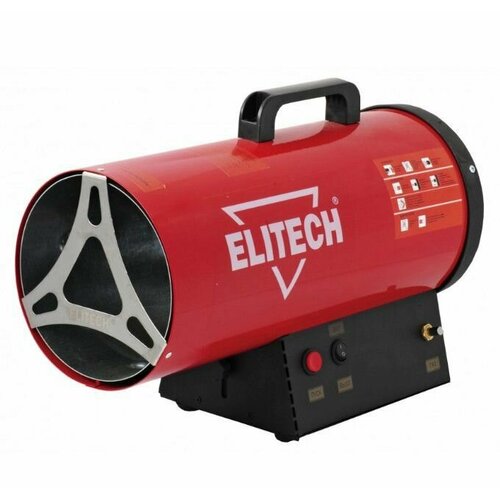 Тепловая пушка газовая Elitech ТП 10ГБ 10кВт, поток-330м3 ч, расход-0.76кг ч, пьезоподжиг