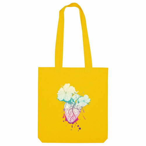 фото Сумка шоппер us basic, желтый