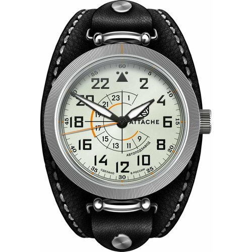 Наручные часы ATTACHE Pilot24-Steel-Lum, серебряный