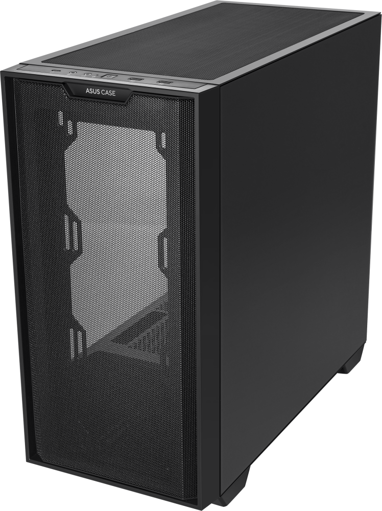 Корпус mATX ASUS 90DC00H0-B09000 черный, без БП, боковая панель из закаленного стекла, 2*USB 3.2 - фото №10